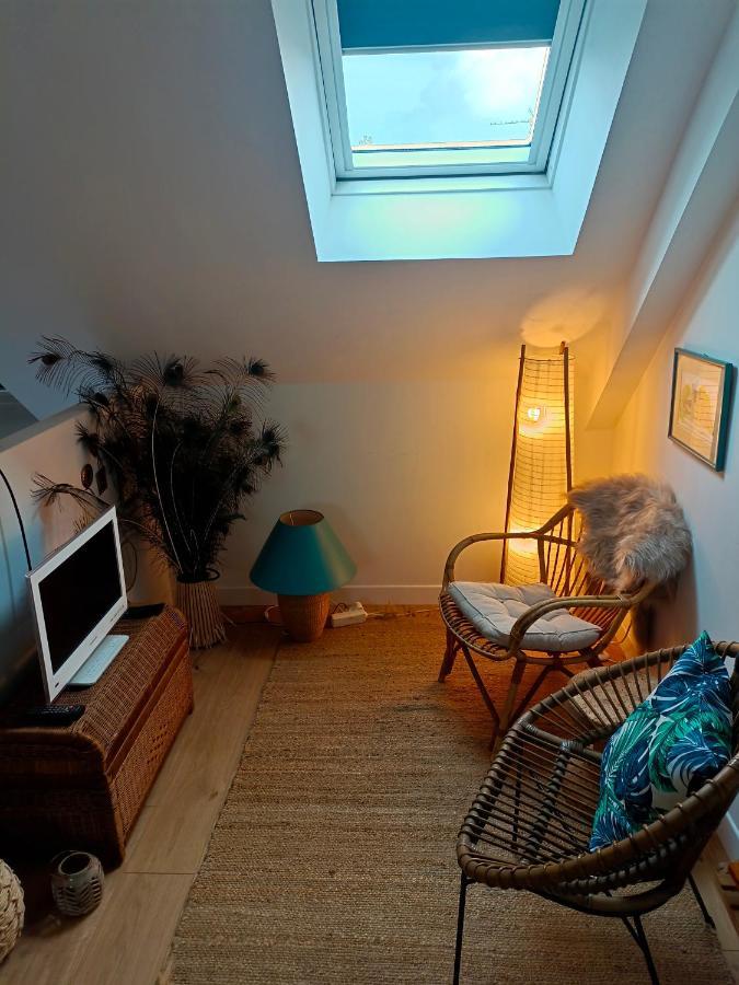 2chambres attenantes 200m mer chez Gaëlle Saint-Nazaire  Extérieur photo