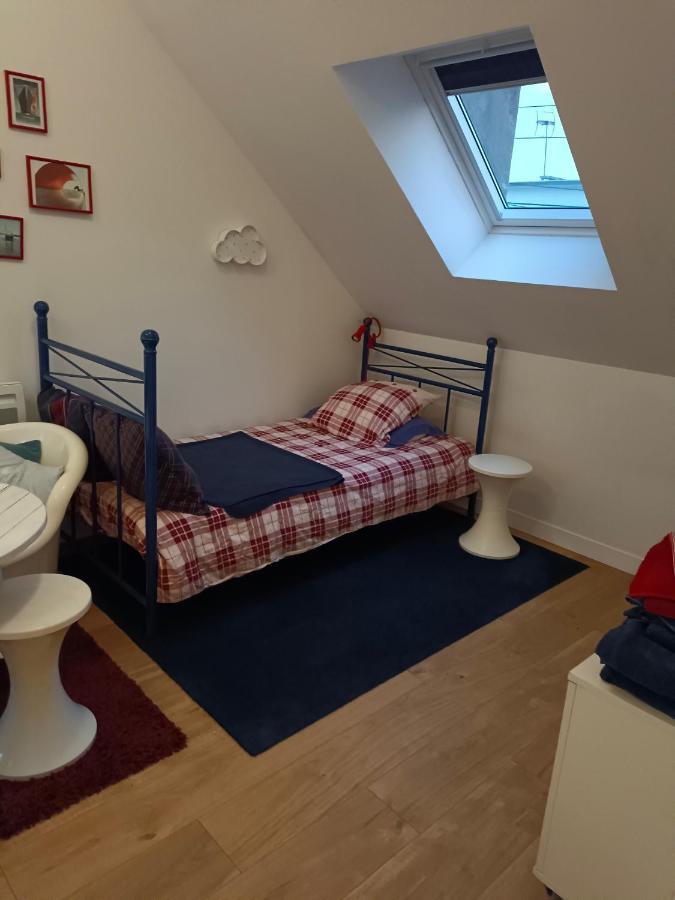 2chambres attenantes 200m mer chez Gaëlle Saint-Nazaire  Extérieur photo